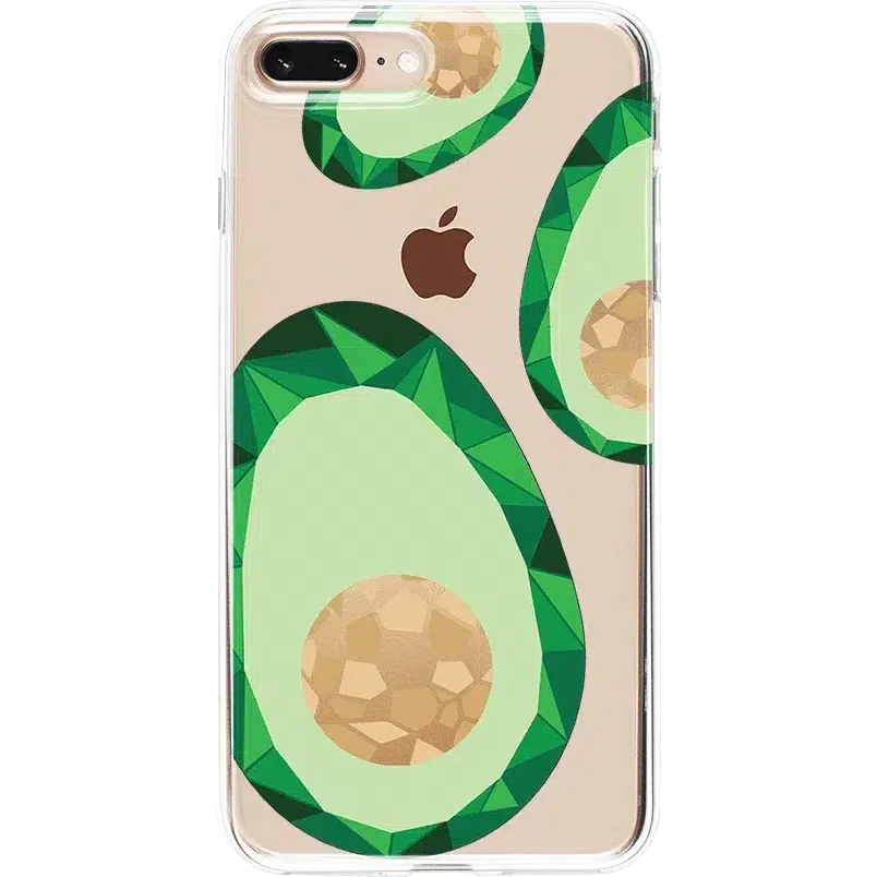 Just Ripe | Avocado Gold Clear Case iPhone Case get.casely Classic iPhone 6/7/8 Plus