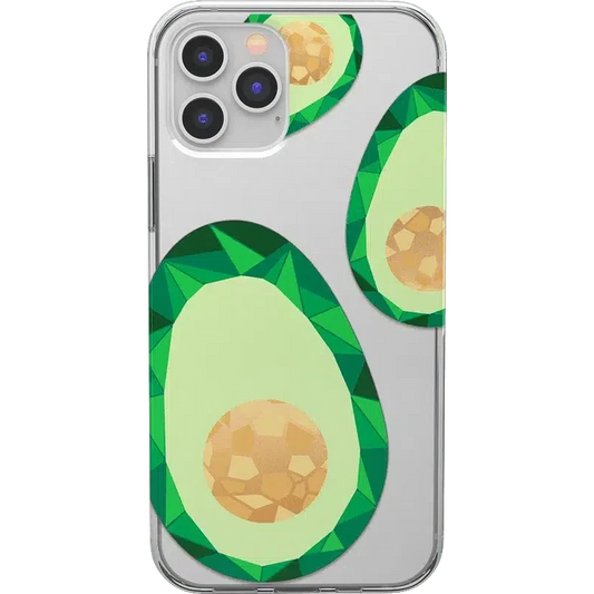Just Ripe | Avocado Gold Clear Case iPhone Case get.casely