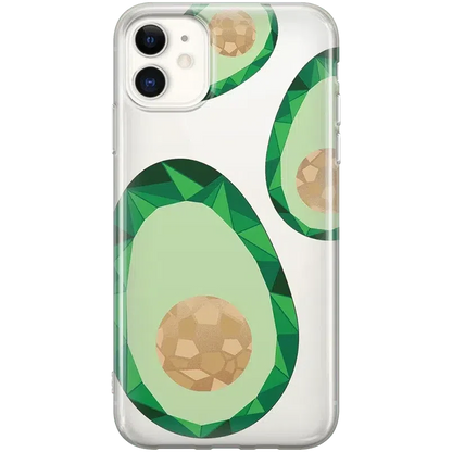 Just Ripe | Avocado Gold Clear Case iPhone Case get.casely