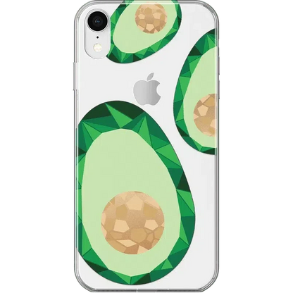 Just Ripe | Avocado Gold Clear Case iPhone Case get.casely