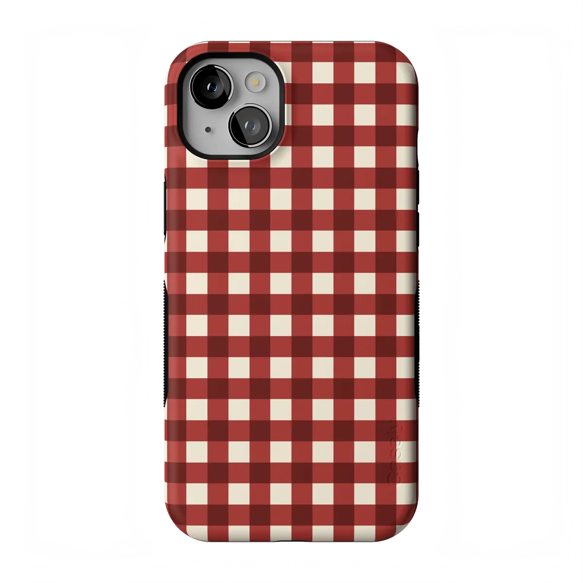 Checked Twice | Red Plaid Case