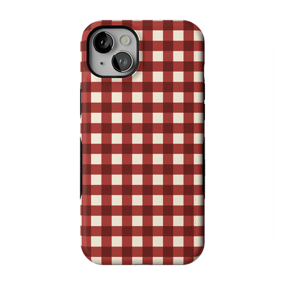 Checked Twice | Red Plaid Case