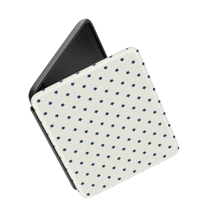 Tiny Stars | Blue & White Kindle Case