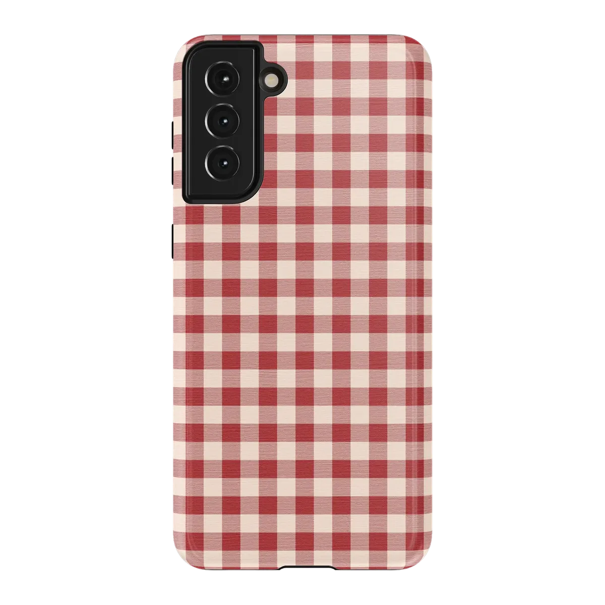 Sweet Jam | Red Gingham Case - Galaxy S21 Plus