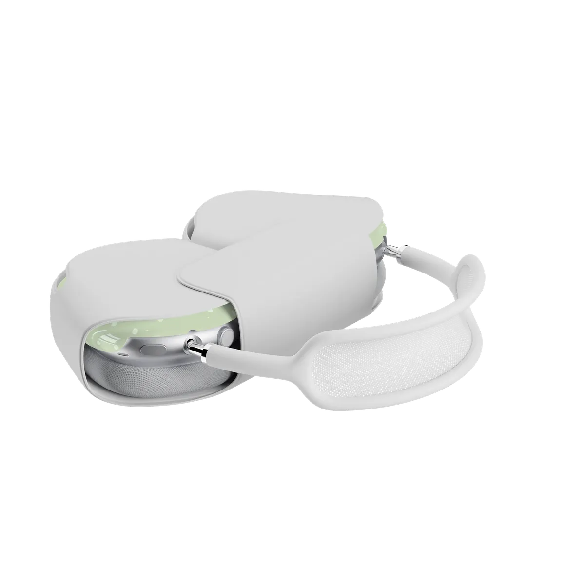 On the Dot | Green Polka Dot AirPods Max Case
