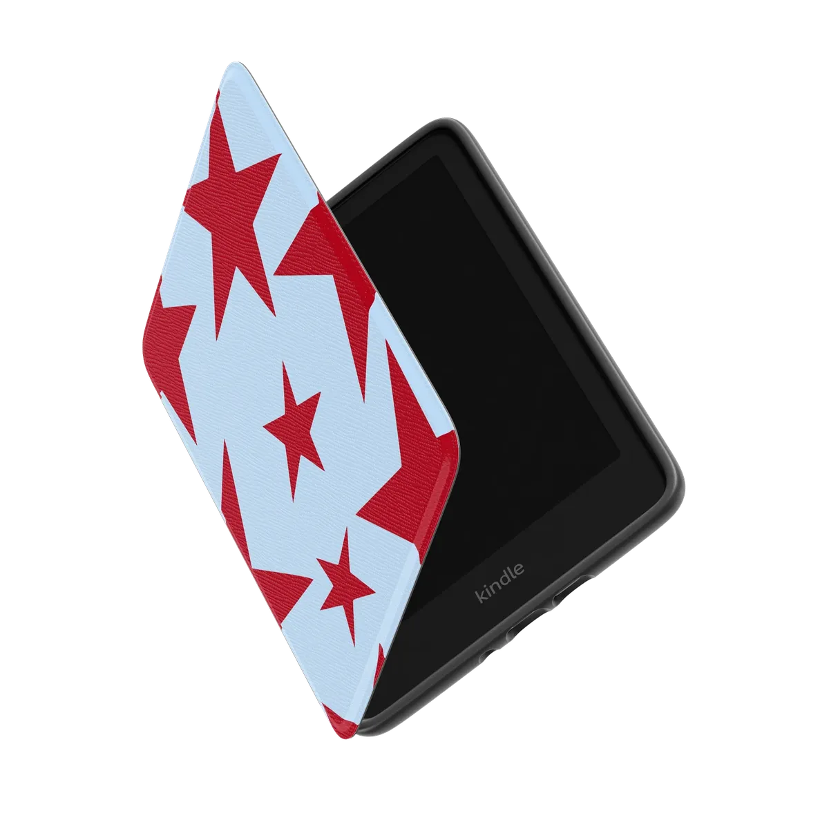 Stars Align | Blue & Red Stars Kindle Case