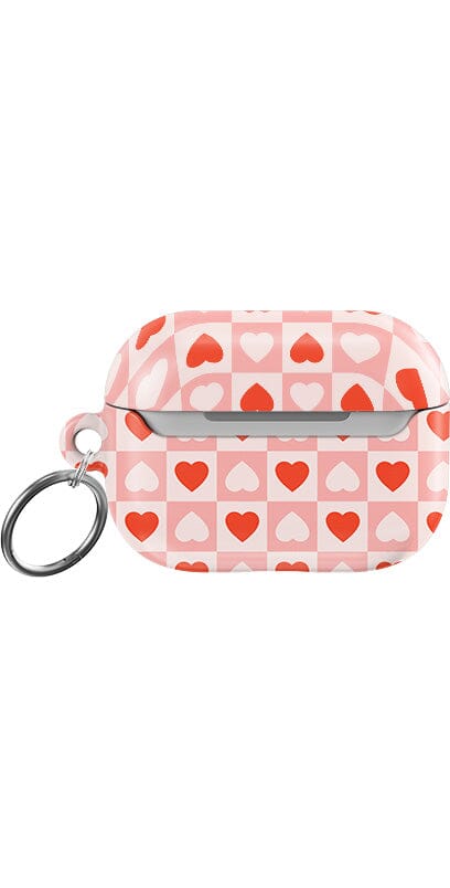King of My Heart | Checkered Hearts AirPods Case AirPods Case Casetry