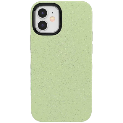 Kiwi Kiss | Matcha Green Shimmer Case iPhone Case get.casely Bold + MagSafe® iPhone 12