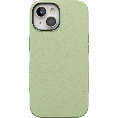 Kiwi Kiss | Matcha Green Shimmer Case iPhone Case get.casely Bold + MagSafe® iPhone 15 Plus