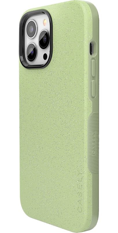 Kiwi Kiss | Matcha Green Shimmer Case iPhone Case get.casely