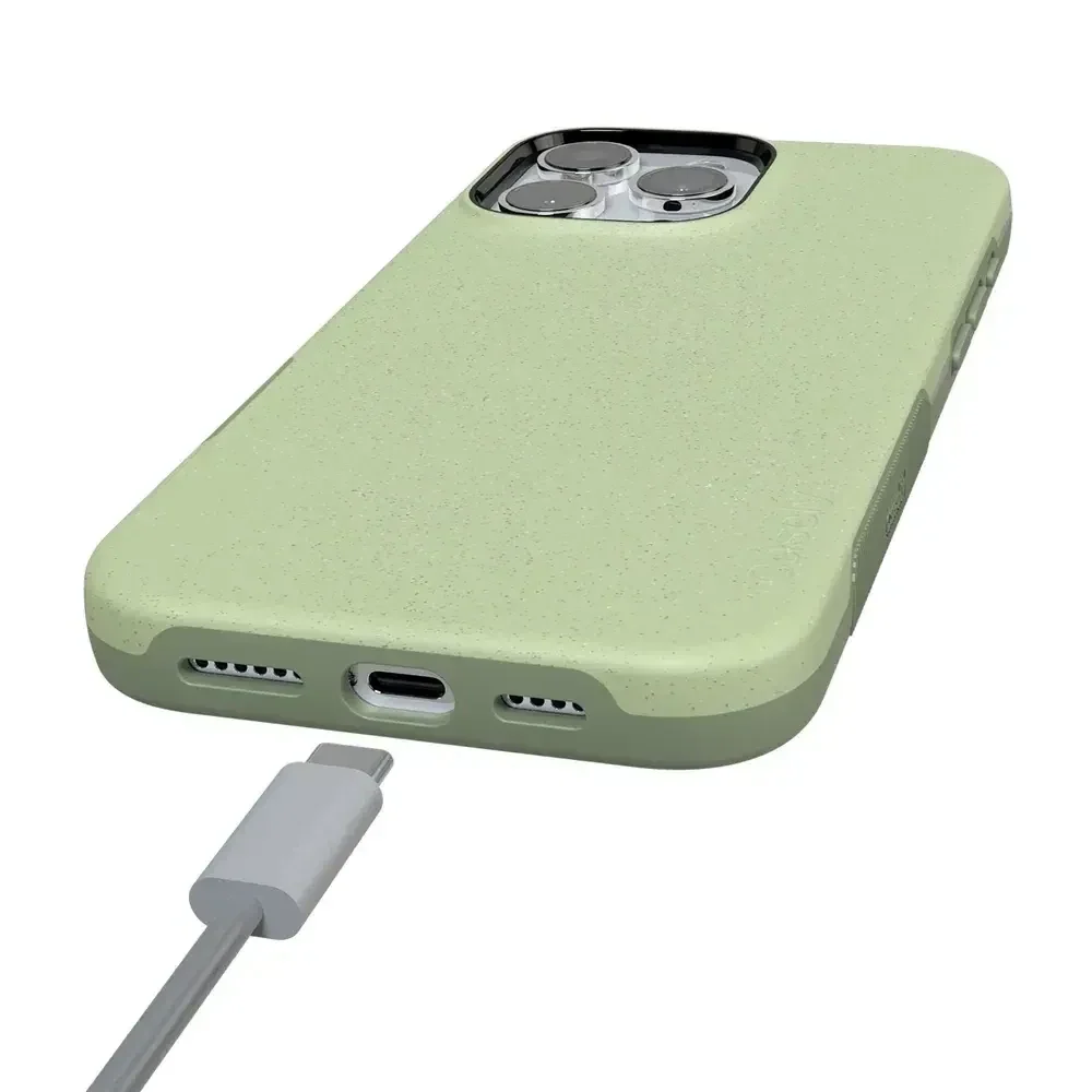 Kiwi Kiss | Matcha Green Shimmer Case iPhone Case get.casely