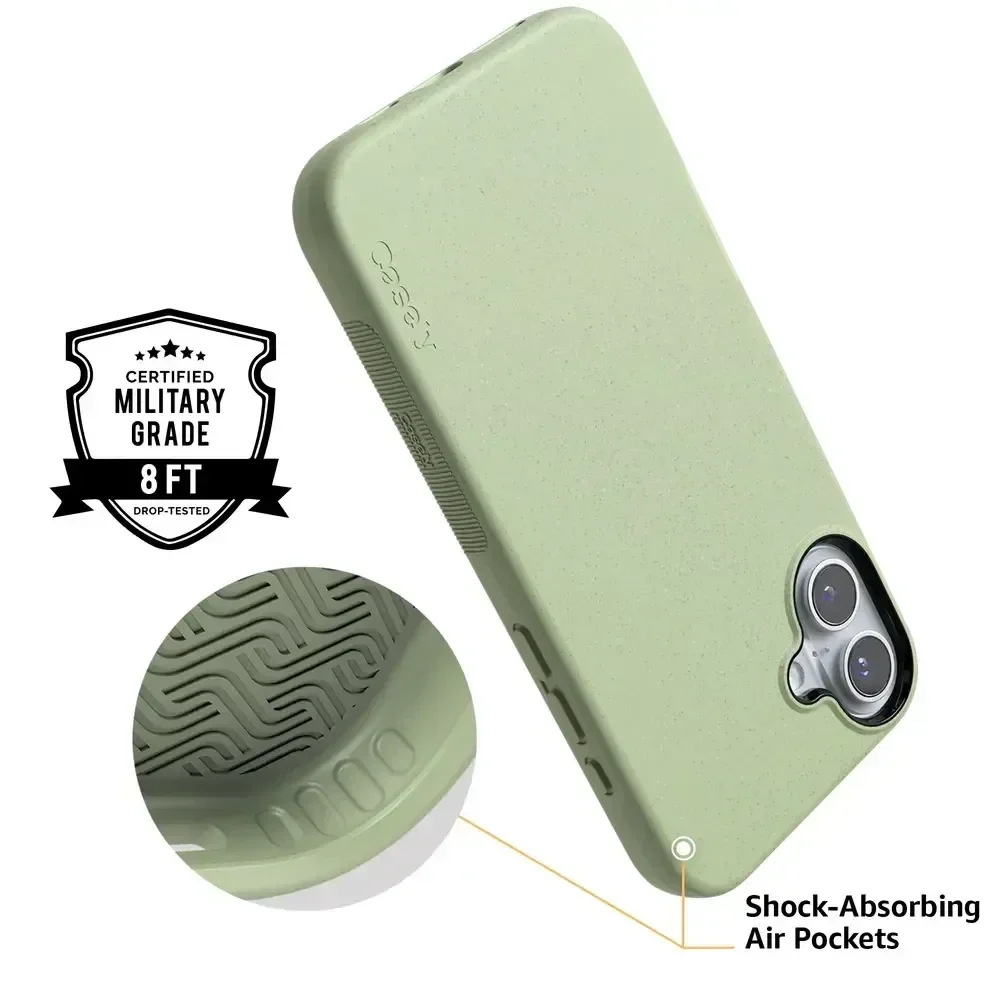 Kiwi Kiss | Matcha Green Shimmer Case iPhone Case get.casely