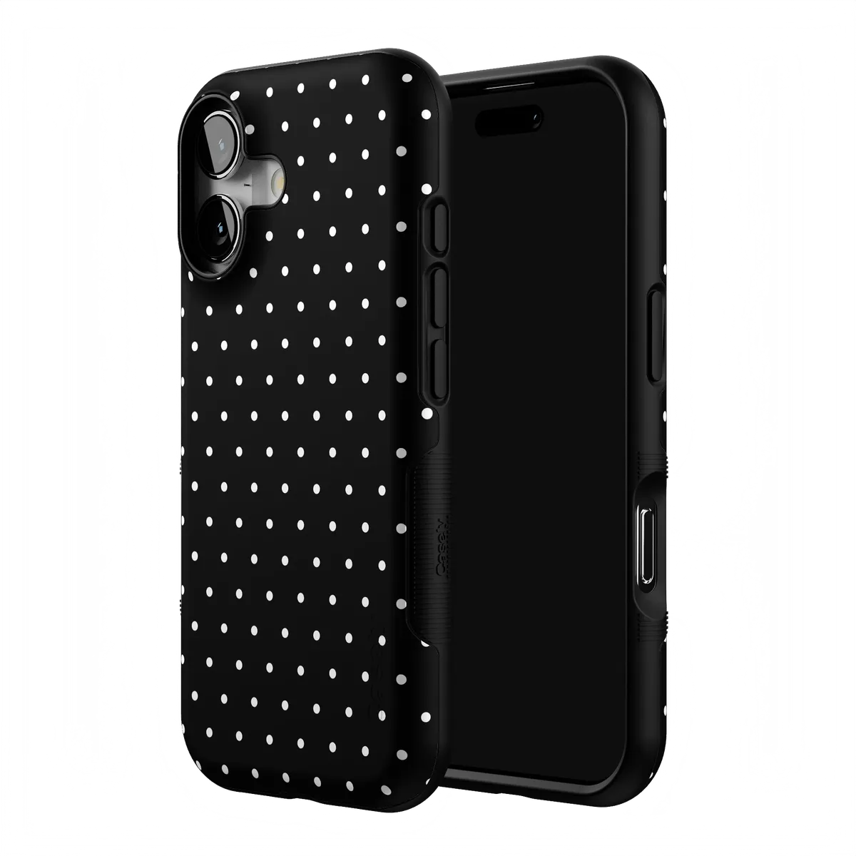 On the Dot | White Polka Dot Case
