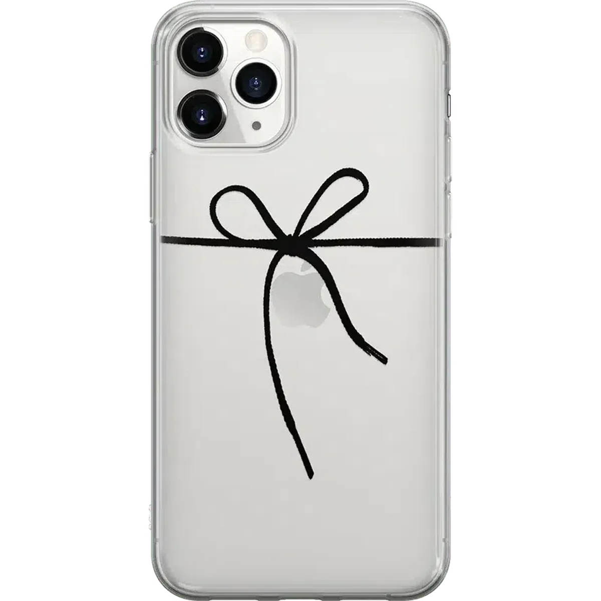 Knot Over U | Clear Ribbon Case iPhone Case get.casely Classic iPhone 11 Pro