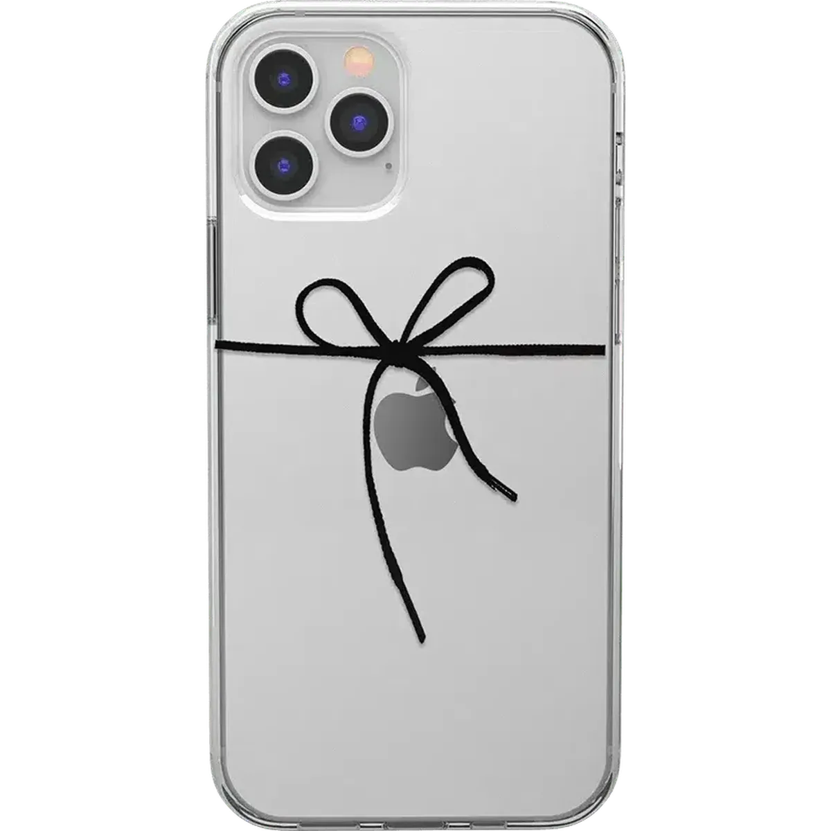 Knot Over U | Clear Ribbon Case iPhone Case get.casely Classic iPhone 12 Pro