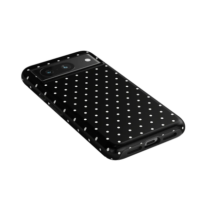 On the Dot | White Polka Dot Case