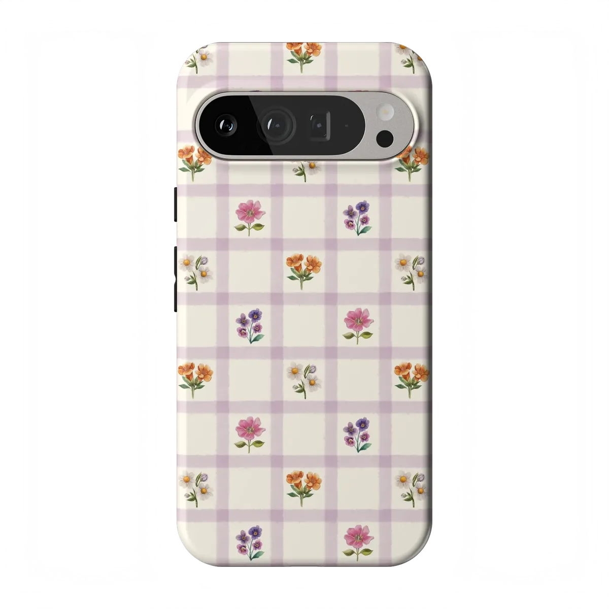 Meadow Check | Floral Gingham Case
