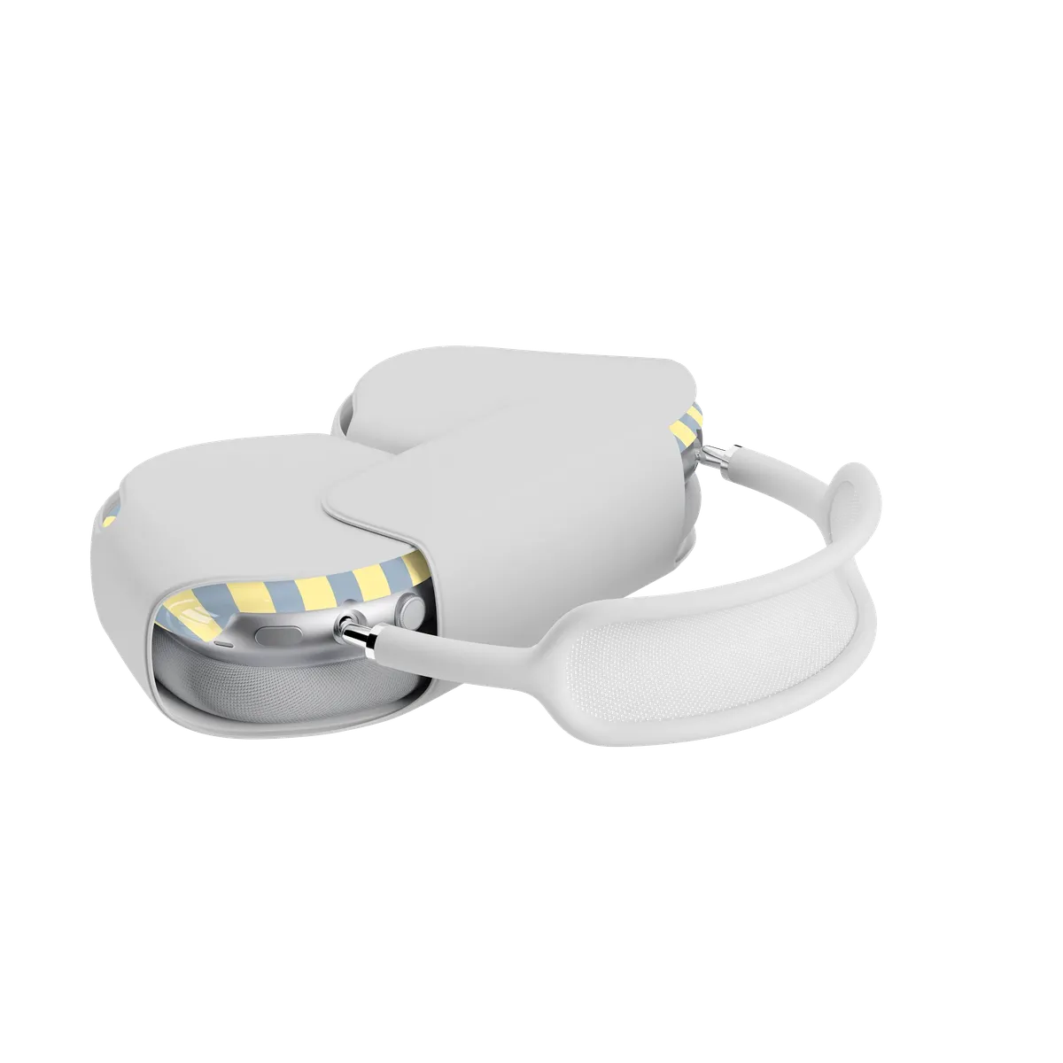 Coastline Stripes | Blue & Yellow AirPods Max Case