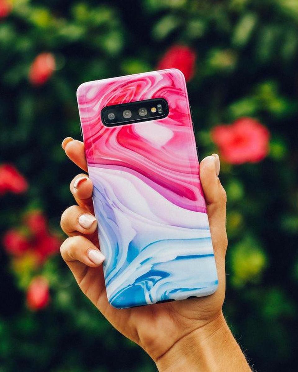 Land & Sea | Marble Swirl iPhone Samsung Case Samsung Case get.casely