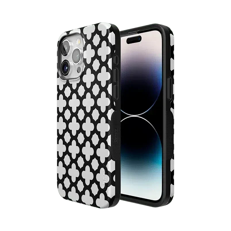 Lattice Tile | High Contrast Design Case Phone Case Casetry