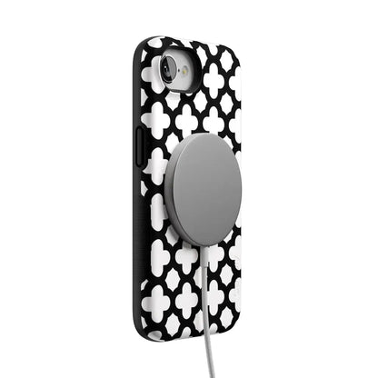 Lattice Tile | High Contrast Design Case Phone Case Casetry