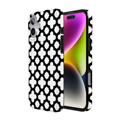 Lattice Tile | High Contrast Design Case Phone Case Casetry