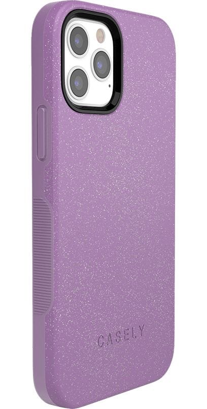 Lavender Waves | Purple Shimmer Case iPhone Case get.casely