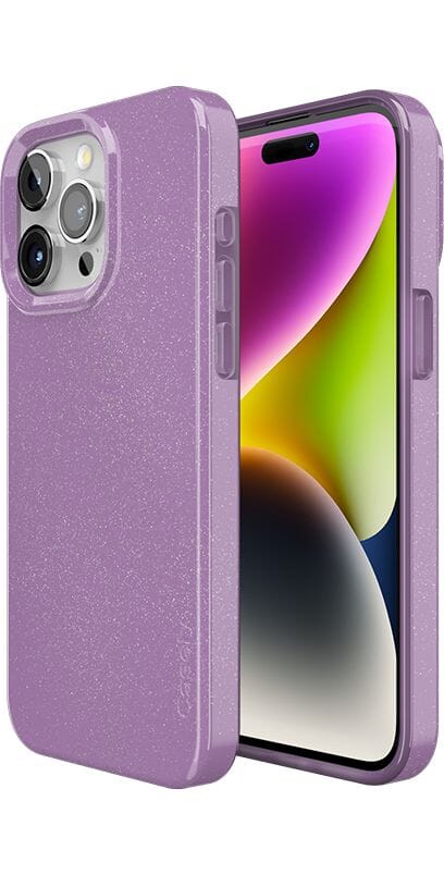 Lavender Waves | Purple Shimmer Case iPhone Case get.casely