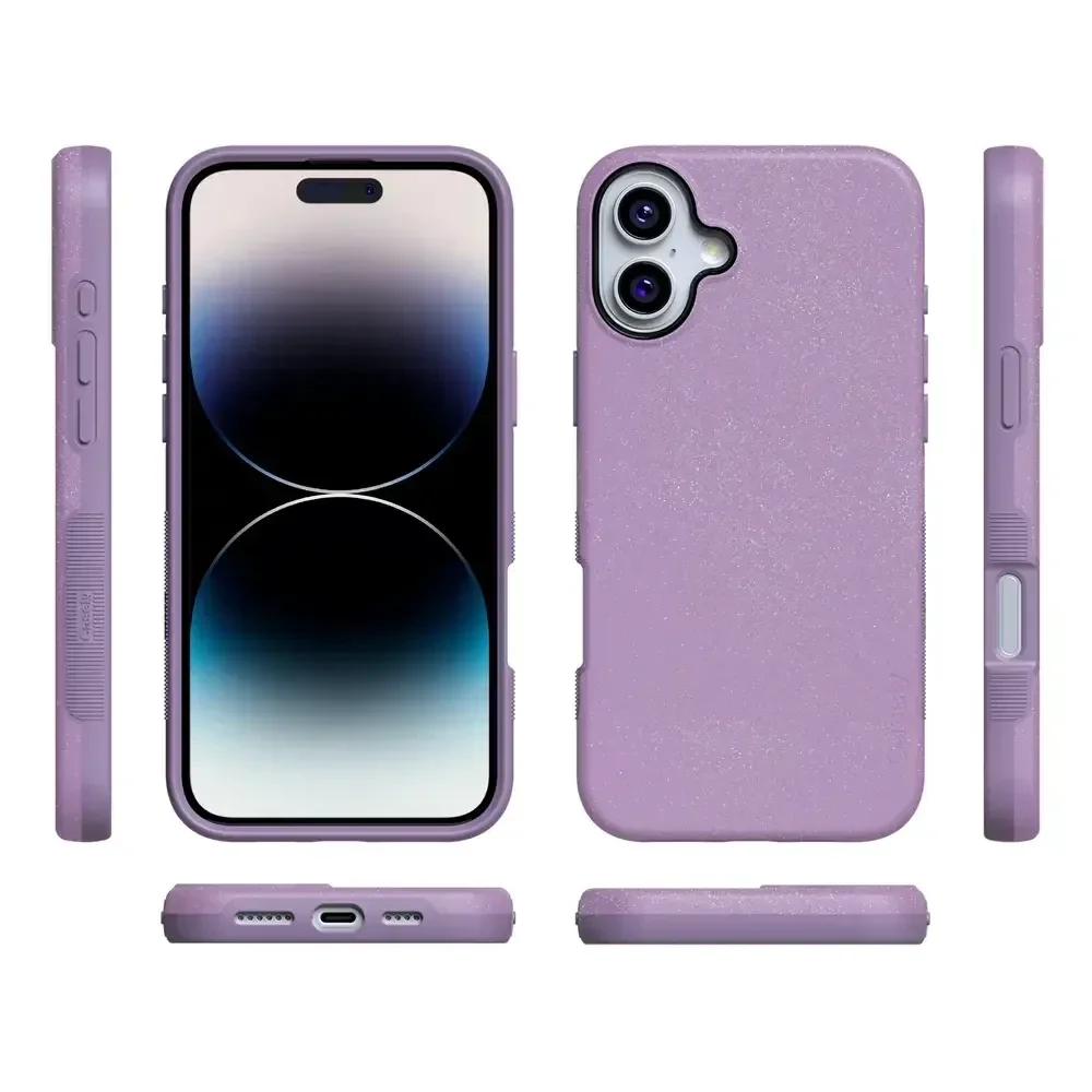 Lavender Waves | Purple Shimmer Case iPhone Case get.casely