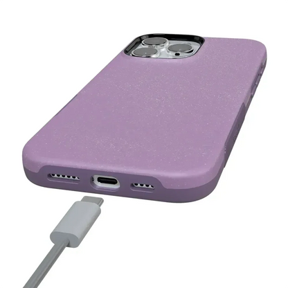 Lavender Waves | Purple Shimmer Case iPhone Case get.casely