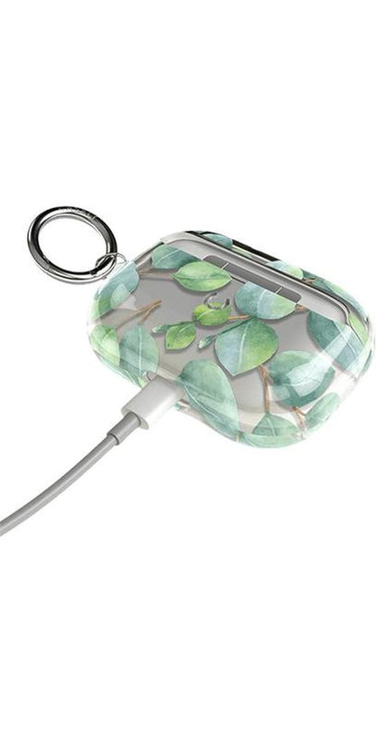 Leaf Me Alone | Green Floral Print AirPods Case AirPods Case get.casely