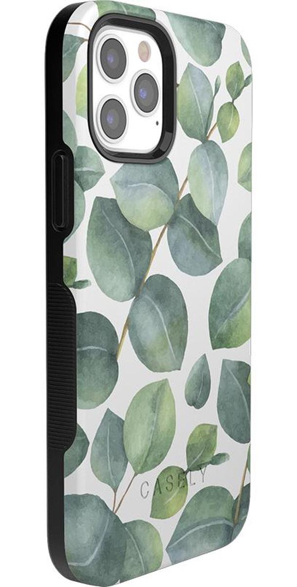 Leaf Me Alone | Green Floral Print Case iPhone Case get.casely