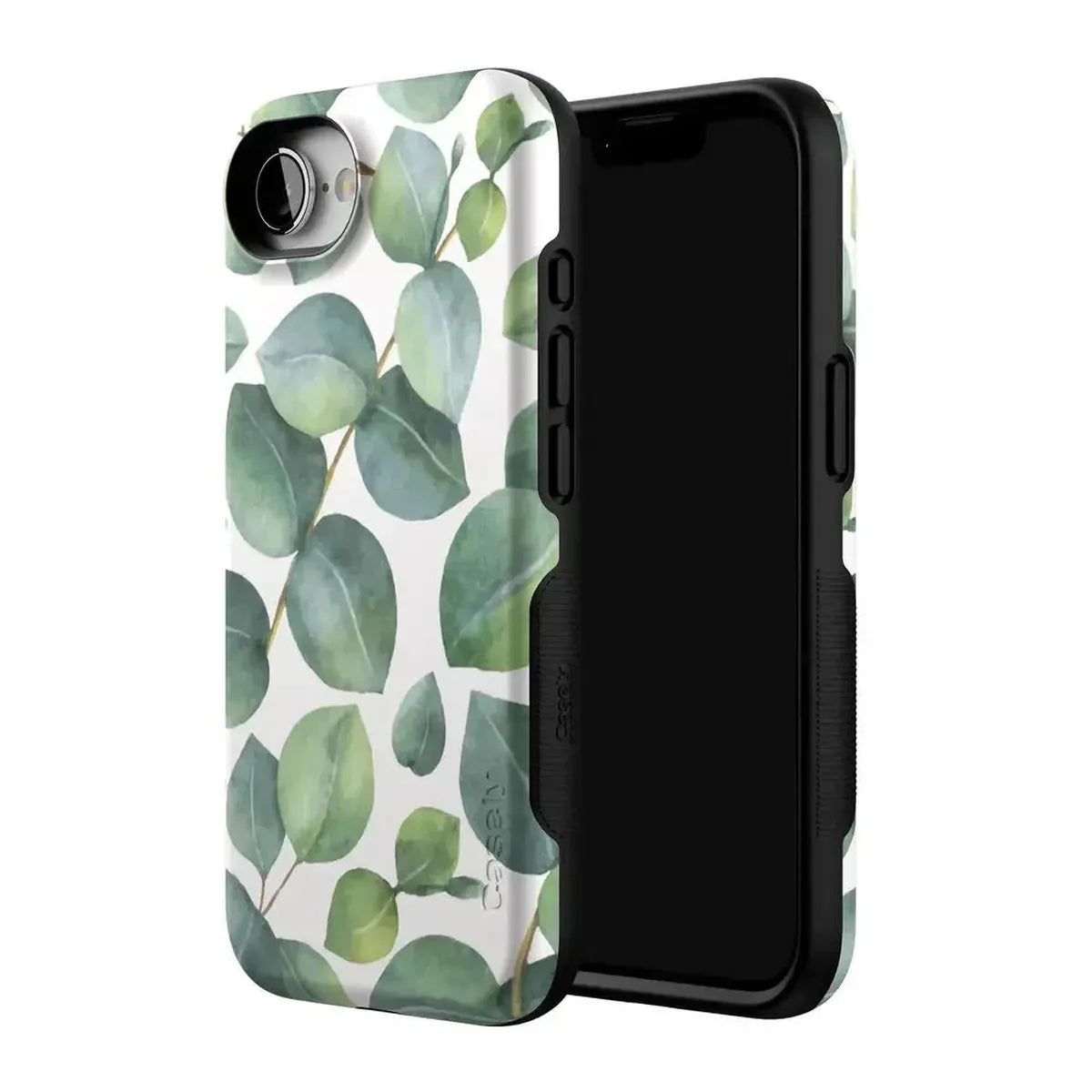 Leaf Me Alone | Green Floral Print Case iPhone Case get.casely