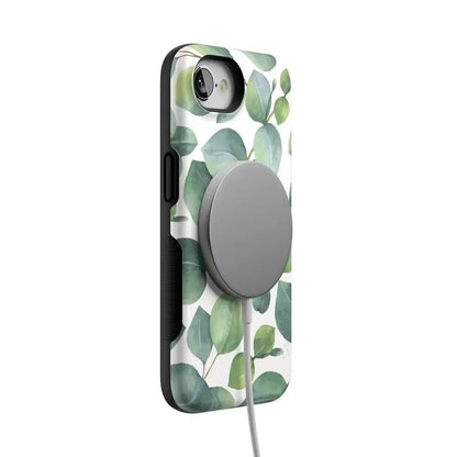Leaf Me Alone | Green Floral Print Case iPhone Case get.casely