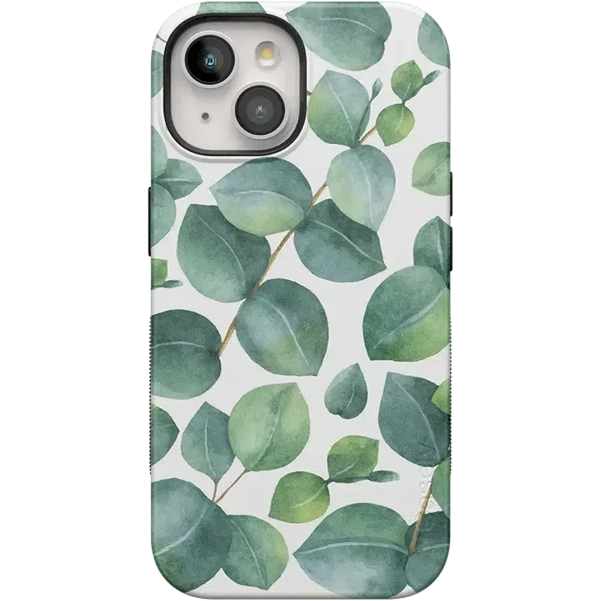 Leaf Me Alone | Green Floral Print Case iPhone Case get.casely