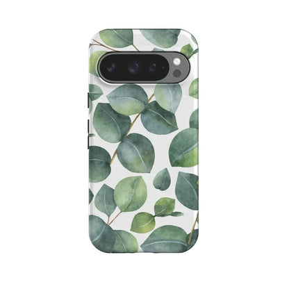 Leaf Me Alone | Green Floral Print Google Pixel Case Google Pixel Case Casetry Essential + MagSafe® Google Pixel 10 Pro