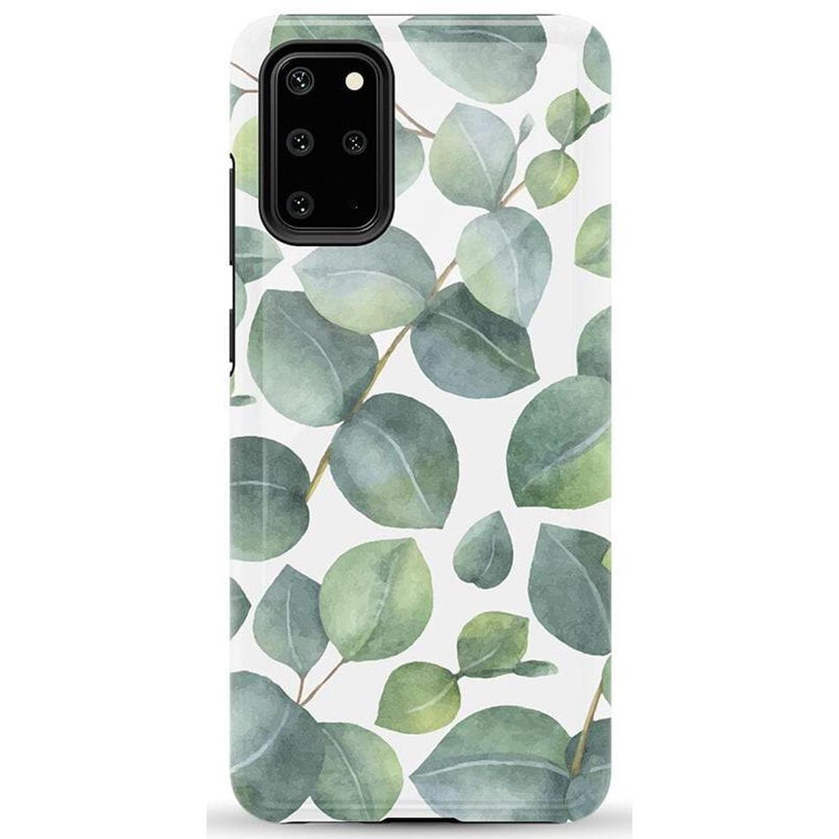 Leaf Me Alone | Green Floral Print Samsung Case Samsung Case get.casely