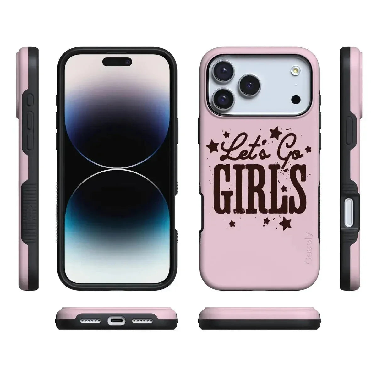 Let's Go Girls | Pink Rodeo Bachelorette Case Phone Case Casetry
