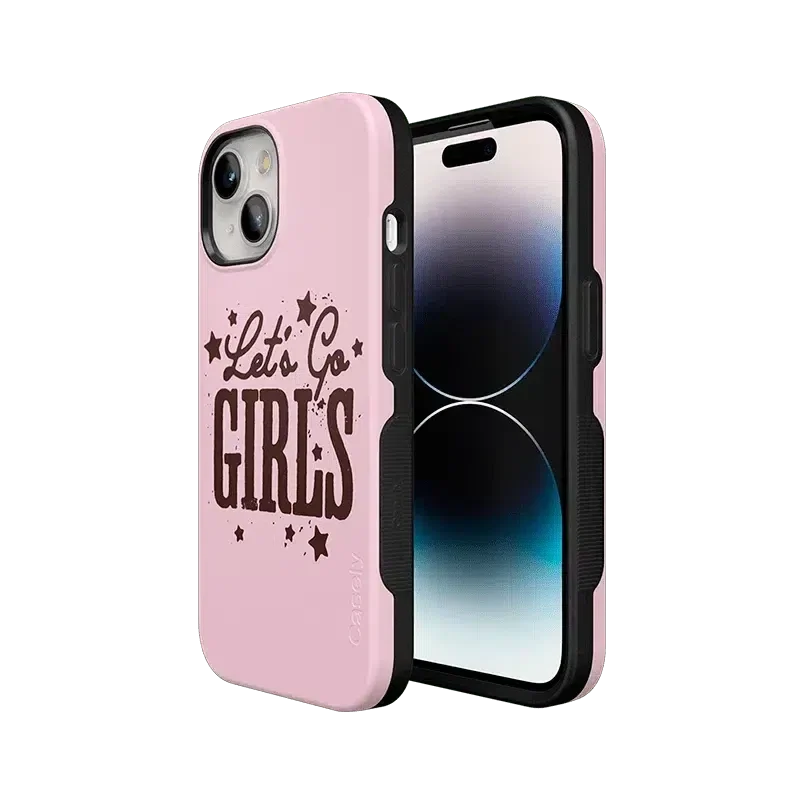 Let's Go Girls | Pink Rodeo Bachelorette Case Phone Case Casetry