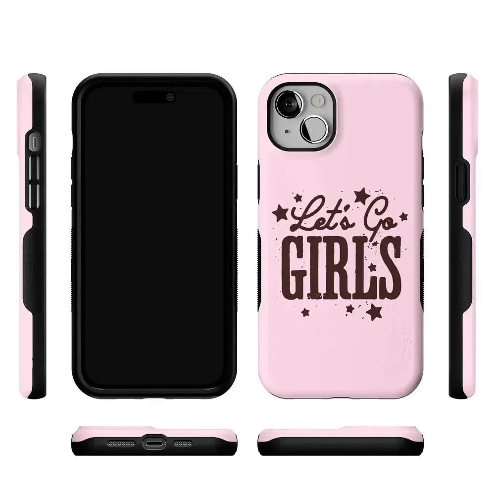 Let's Go Girls | Pink Rodeo Bachelorette Case Phone Case Casetry