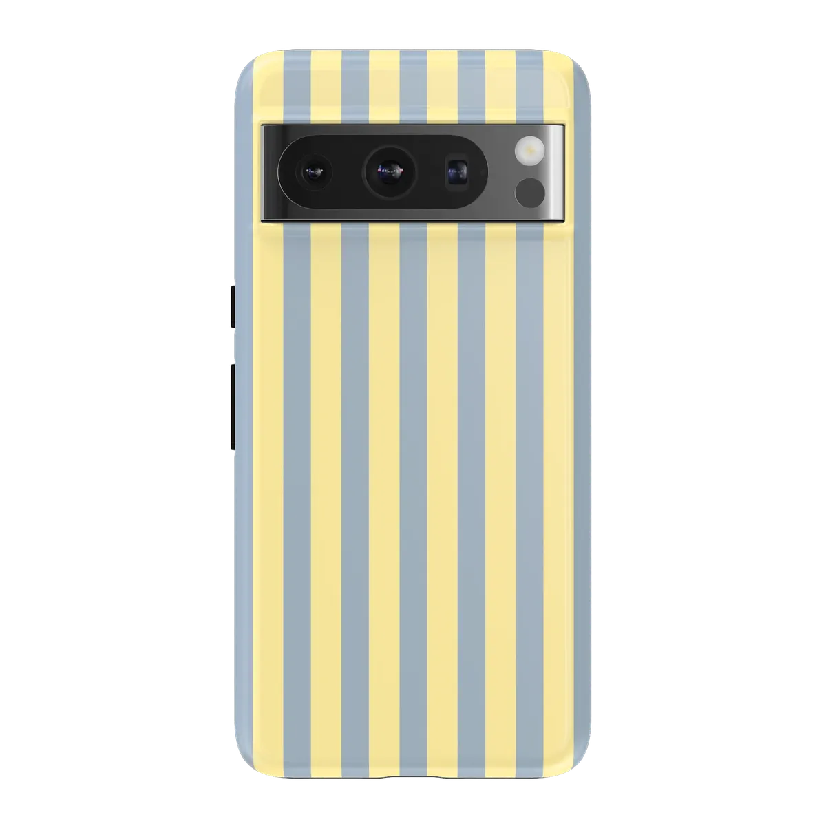 Coastline Stripes | Blue & Yellow Case - Google Pixel 8 Pro