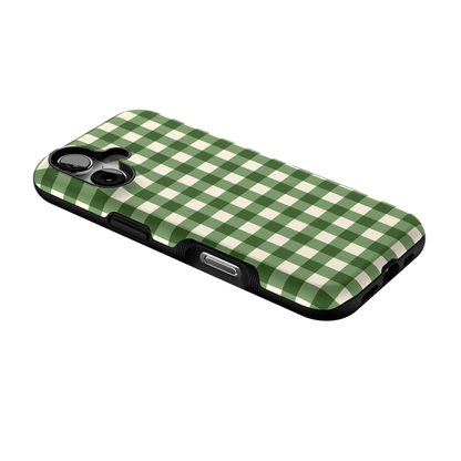 Checked Twice | Green Plaid Case