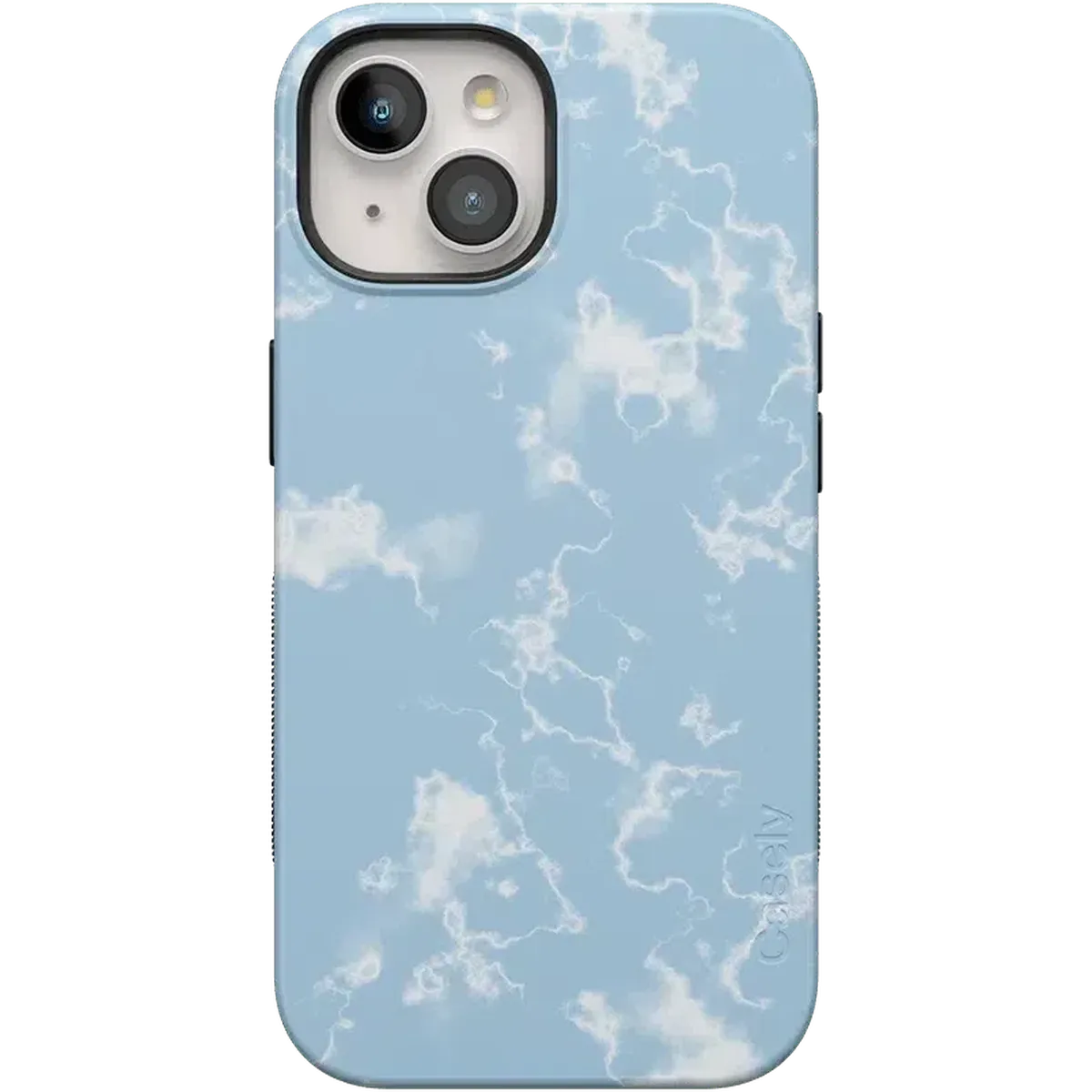 Light Blue Skies | Marble Clouds Case iPhone Case get.casely Bold Flex + MagSafe® iPhone 15 Plus