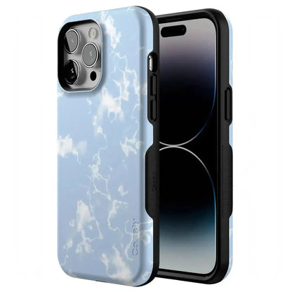 Light Blue Skies | Marble Clouds Case iPhone Case get.casely