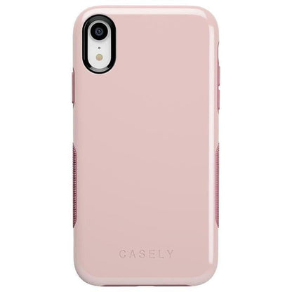 Light Pink on Pink | Ultra-Protective Bold Case iPhone Case get.casely Bold iPhone XR