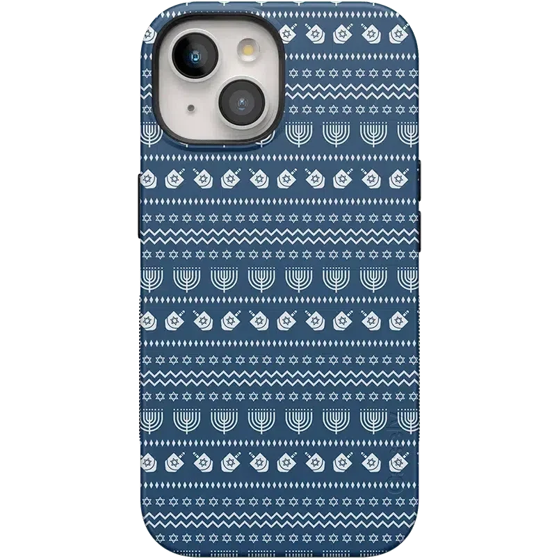 Light the Night | Hannukah Case Phone Case Casetry Bold Flex + MagSafe® iPhone 15 Plus