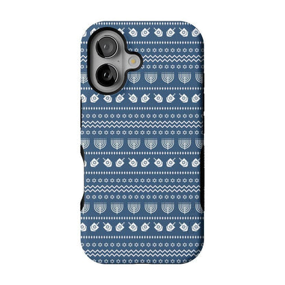 Light the Night | Hannukah Case Phone Case Casetry Bold + MagSafe® iPhone 16