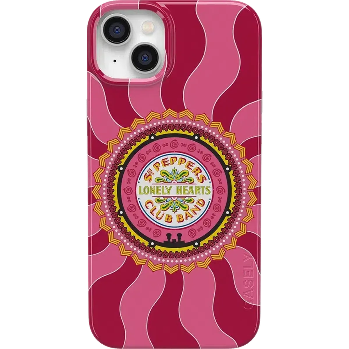 Lonely Hearts Club | The Beatles Sgt. Pepper's Case iPhone Case get.casely Classic + MagSafe® iPhone 14 Plus