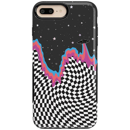 Long Strange Drip | Checkered Space Case iPhone Case get.casely Bold iPhone 6/7/8 Plus