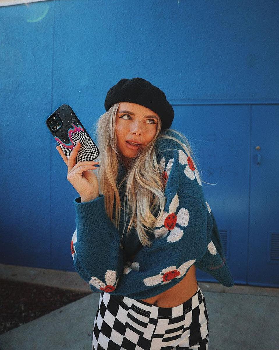 Long Strange Drip | Checkered Space Case iPhone Case get.casely